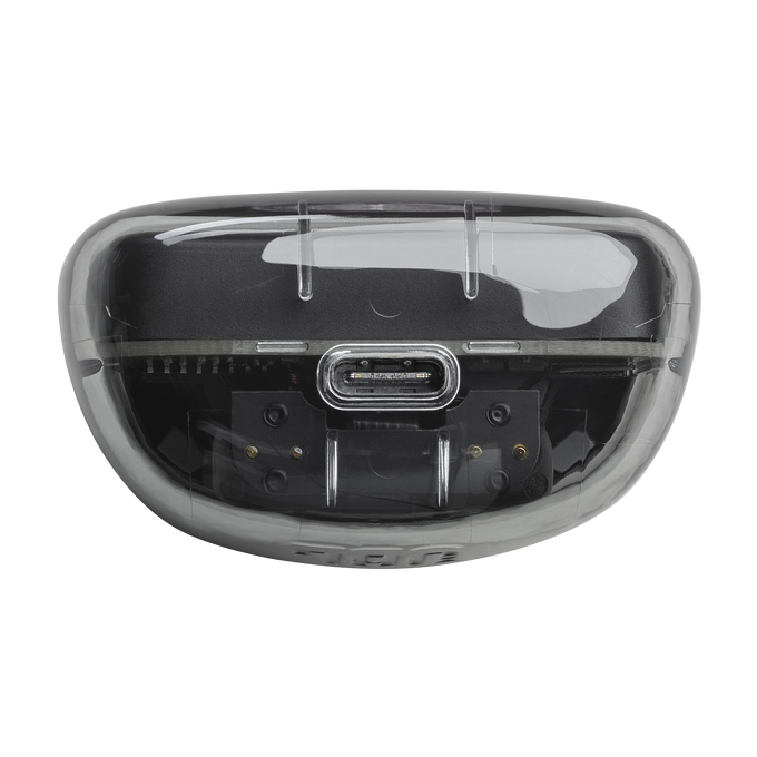 JBL Tune Flex Ghost Edition - Ghost Black - True wireless Noise Cancelling earbuds - Bottom image number null